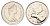 Канада 25 центов 1987 Елизавета II (1952-2022), олень KM 74 никель PROOF-LIKE (BU) 633-1612