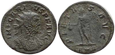 Римская Империя аврелианиан 284 Карин PIETAS AVG Рим Good Very fine RIC 264 бронза 270-114