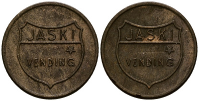 Нидерланды жетон ND JASKI VENDING латунь 4167-431