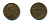США 1 ЦЕНТ 1971 D, ЛИНКОЛЬН KM 201 медь цинк 4364-154