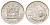 ЮАР 20 центов 1972 герб, цветок протея KM 86 никель UNC 4695-1111