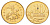 Россия 10 копеек 2011 М Y 602a сталь плакированная латунью UNC 4702-551