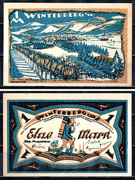 Винтерберг (Пруссия, Вестфалия) 1 марка ND 2193-46-1-2