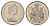 Канада 50 центов 1970 Елизавета II (1952-2022), герб KM 75.1 никель UNC 4678-1221