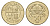 Исландия 50 крон 2001 краб KM 31 никель латунь 4691-225