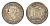Цейлон 10 центов 1899 Виктория (1837-1901) KM 94 серебро 4659-1221