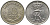 ДАНИЯ 10 ЭРЕ 1961 C; S, ФРЕДЕРИК IX (1947-1972) KM 841.3 медно-никель 116-221