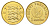Эстония 1 крона 2008 90 лет Эстонской республике KM 44 латунь UNC 4148-255