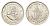 ЮАР 10 центов 1964 Ян ван Рибек KM 60 серебро UNC 76-1016