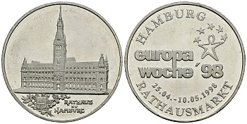 Турция медаль 1998 Europewoche 1998 4165-1113