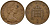 Великобритания 1 пенни 1983 Елизавета II (1952-2022) KM 927, Spink 4238 (B2) бронза 4154-968