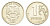 Россия 1 рубль 2007 ММД Y 833 медно-никель UNC 4705-822
