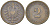 Германия 2 пфеннига 1876 C, старогербовка KM 2, Jager 2, Weege 3 медь 212-623
