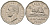 Канада 5 центов 1950 Георг VI (1936-1952), бобр KM 42 никель 4364-3045