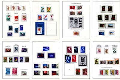 Альбом для марок (марки СССР) 291 марок в альбоме 1972-1974 00-01-17-10