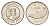 Исландия 1 крона 1991 треска KM 27a сталь плакированная никелем UNC 4691-547