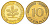 ФРГ 10 пфеннигов 1992 F KM 108, J. 383 сталь плакированная латунью 4697-557