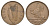 Ирландия 1 пенни 1949 курица с цыплятами KM 11 бронза 4692-246