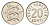 Эстония 20 сентов 1997 KM 23a сталь плакированная никелем UNC 4689-668