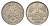 ФРГ 1 марка 1950 D KM 110, J. 385 медно-никель 4698-1236