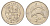 Исландия 5 крон 1992 дельфины KM 28 медно-никель 4691-414