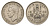 Великобритания 1 шиллинг 1949 Георг VI (1936-1952), Шотландский герб KM 877, Spink 4109 медно-никель 4629-344