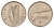 Ирландия 2 шиллинга = 1 флорин 1963 лосось KM 15a медно-никель 4672-1135
