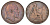 Великобритания 1 пенни 1907 Эдуард VII (1901-1910) KM 794.2, Spink 3990 бронза 4389-831