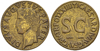 АНТИКА ЖЕТОН ND DI. VVS AVG VSTVS PATER SC желтый металл 4532-1123