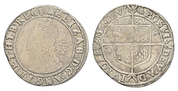 Англия 6 пенсов 1582 Елизавета I (1558-1603) North 2015, Spink 2578 серебро 4127-423