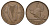 Ирландия 1 пенни 1937 курица с цыплятами KM 3 бронза 4672-522