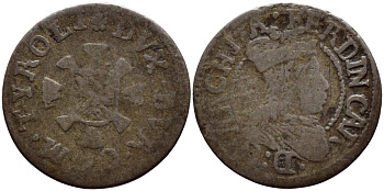 АВСТРИЯ, ТИРОЛЬ 1 КРЕЙЦЕР 1632-1662 ВЕЛИКИЙ ГЕРЦОГ ФЕРДИНАНД КАРЛ АВСТРИЙСКИЙ (1632-1662) Tursky 520 серебро 4532-1231