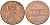 США 1 цент 1993 D, Авраам Линкольн KM 201b цинк плакированный медью UNC 187-661