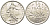 ФРАНЦИЯ 1/2 ФРАНКА 1971 СЕЯТЕЛЬ KM 931.1, LE FRANC 198.10 никель 175-941