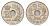 Дания 25 эре 1967 С; S, Фредерик IX (1947-1972) KM 855.1 медно-никель 4681-354