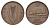 Ирландия 1/2 пенни 1941 свинья с поросятами KM 10 бронза 4691-136