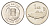 Исландия 1 крона 1999 треска KM 27a сталь плакированная никелем UNC 4687-845
