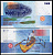 Коморские острова 1000 франков 2006 латимерия, каное Pick 16 c  бумага  UNC (пресс) 7201-37-3