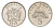 Ямайка 5 центов 1987 KM 46 медно-никель UNC 4649-1035