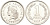 Аргентина 1 песо 1957 голова свободы влево KM 57 сталь плакированная никелем UNC 68-556