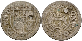 Польша 3 полкера (3 полторака - 1 крейцер) 1623 Сигизмунд III Ваза (1587-1632) Gorecki B.23 серебро 4158-1268