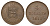 Гернси 4 дабла (дубля) 1945 KM 13 бронза 4121-1045