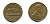 США 1 ЦЕНТ 1969 D, ЛИНКОЛЬН KM 201 медь цинк 76-213