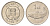 Исландия 1 крона 1987 треска KM 27 медно-никель 4691-536