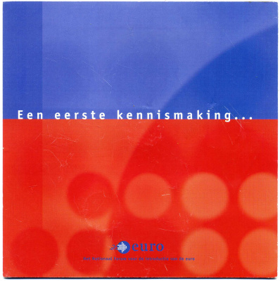 Нидерланды евронабор из 5 монет 1, 10, 20, евроцентов, 1 И 2 евро, в картонном буклете UNC 5-4-4-25