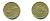 Индонезия 100 рупий 1995 гонки на быках KM 53 алюминиевая бронза UNC 3999-724