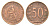 Чехословакия 50 геллеров 1963 KM 55.1 бронза 4685-1251