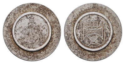 Италия жетон диаметр 24 мм, вес 4,7 гр нержавеющая сталь 4670-822