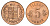 Исландия 5 эйре 1963 KM 9 бронза UNC 4691-333