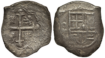 Испания 2 реала 1598-1621 Филипп III Испанский  серебро    1530-825